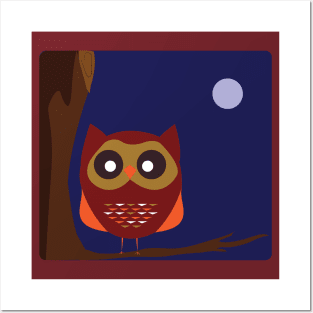 Owl Posters and Art